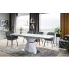 Jídelní stůl CORTEZ rozkládací bílá mat