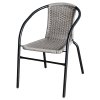 grey rattan chair 2 1