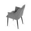Jídelní židle, šedá, látka, DCH-J2139 GREY2 (Barva Šedá)