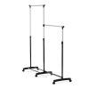 Stojan na šaty, plast, černá, GD-174 BK (Barva Černá)