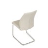 Jídelní židle, krémová, ekokůže, DCL-D1277 CRM (Barva Krémová)