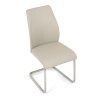 Jídelní židle, krémová, ekokůže, DCL-D1277 CRM (Barva Krémová)