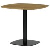 Jídelní stůl 80x80cm, mdf, dub, DT-X7117 OAK (Barva Hnědá)