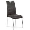 Jídelní židle, šedá, látka vintage, HC-486 GREY3 (Barva Šedá)