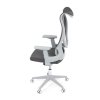 Kancelářská židle, houpací mechanismus, šedá síťovina, KA-S248 GREY (Barva Šedá)