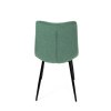 Jídelní židle, zelená, látka, DCL-193 GRN2 (Barva Zelená)
