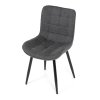 Jídelní židle, šedá, látka, HC-462 GREY2 (Barva Šedá)