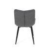 Jídelní židle, šedá, látka, HC-462 GREY2 (Barva Šedá)