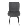 Jídelní židle, šedá, látka, HC-462 GREY2 (Barva Šedá)