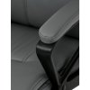 Kancelářské křeslo, houpací mechanismus, šedá ekokůže, KA-Y346 GREY (Barva Šedá)