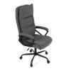 Kancelářské křeslo, houpací mechanismus, šedá látka, KA-Y348 GREY2 (Barva Šedá)