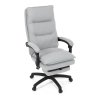 Kancelářské křeslo, synchronní mechanismus, stříbrná látka, KA-Y350 SIL (Barva Stříbrná)