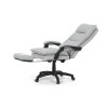 Kancelářské křeslo, synchronní mechanismus, stříbrná látka, KA-Y350 SIL (Barva Stříbrná)