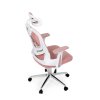 Kancelářská židle, houpací mechanismus, růžová, KA-K2031 PINK (Barva Růžová)