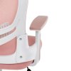 Kancelářská židle, houpací mechanismus, růžová, KA-K2031 PINK (Barva Růžová)