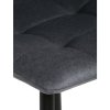 Barová židle, šedá, látka,AUB-X7015 GREY2 (Barva Šedá)