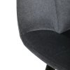 Barová židle, šedá, látka,AUB-X7015 GREY2 (Barva Šedá)