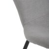 Jídelní židle, stříbrná, látka, CT-S8010 SIL2 (Barva Stříbrná)