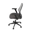 Kancelářská židle, houpací mechanismus, šedá síťovina, KA-V3149 GREY (Barva Šedá)