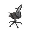 Kancelářská židle, houpací mechanismus, šedá síťovina, KA-V3149 GREY (Barva Šedá)