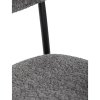 Jídelní židle, šedá, látka bouclé, CT-W1021 GREY2 (Barva Šedá)