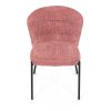 Jídelní židle, růžová, látka bouclé, CT-W1077 PINK2 (Barva Růžová)
