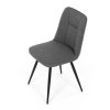 Jídelní židle, šedá, látka, DCL-V2052 GREY2 (Barva Šedá)