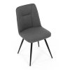 Jídelní židle, šedá, látka, DCL-V2052 GREY2 (Barva Šedá)