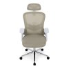 Kancelářská židle, houpací mechanismus, béžová síťovina, KA-K2031 BGE (Barva Béžová)