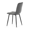 Jídelní židle, šedá, sametová látka, CT-281 GREY4 (Barva Šedá)