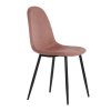 Jídelní židle, růžová, sametová látka, CT-971 PINK4 (Barva Růžová)