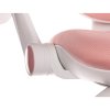 Dětská židle, výškově nastavitelná, růžová síťovina, KA-C806 PINK (Barva Růžová)