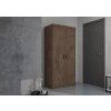 Šatní skříň Elena 2D dub lefkas – v interiéru