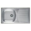 Nerezový dřez BASIC 170 vestavný, reversibilní