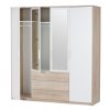 Šatní skříň MILO 4-dvéřová