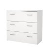 Komoda Sid 3S bílá