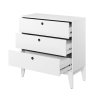 Komoda FLERS 09 3S bílá