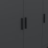 Šatní skříň Spike 085 šedá