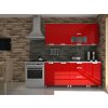 Kuchyňská linka Timothy RLG 180 červený lesk