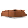 Sedací souprava Corny L hnědá