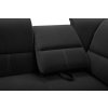 Sedací souprava P Nadia Black - černá