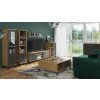Obývací stěna Roky H grafit/dub artisan