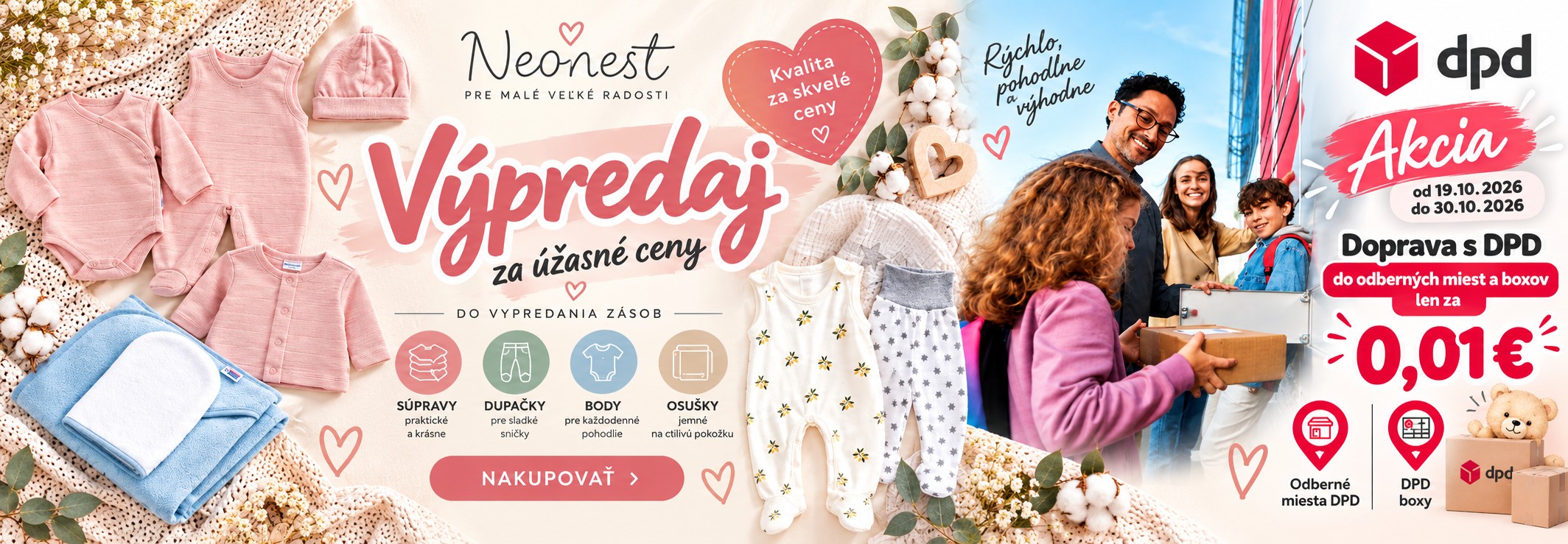 Akcia DPD vypredaj PC