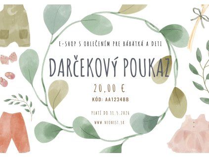 Darčekový poukaz7
