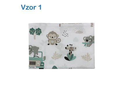 305 mantinel biela vzor 1V2