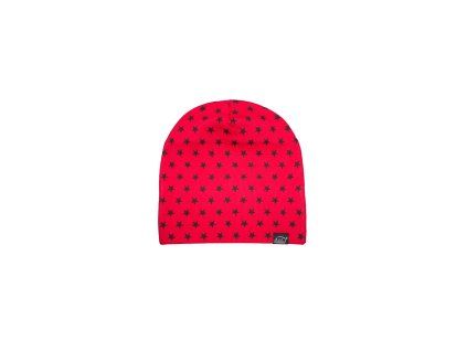 1229 hviezda bavlnena elastan cervena