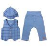 1648 Suprava BRUNO s vestickou denim