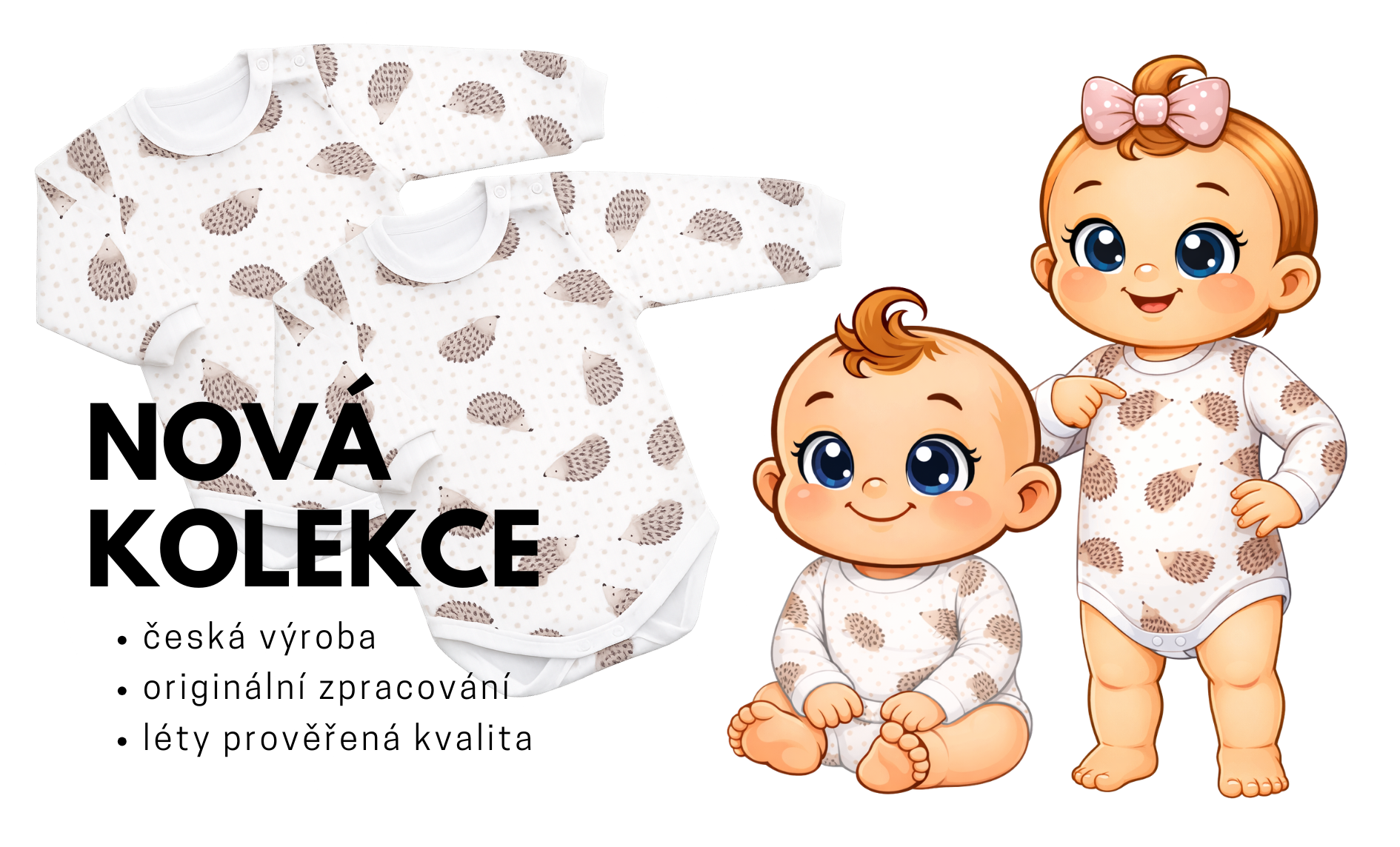 Kolekce ježek Amálka mimi