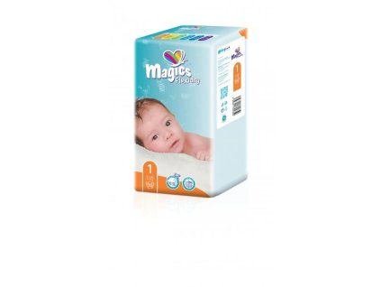 ednorázové pleny Magics Flexidry vel. 1 Newborn
