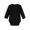 Body dlouhý rukáv černé (Velikost 98)